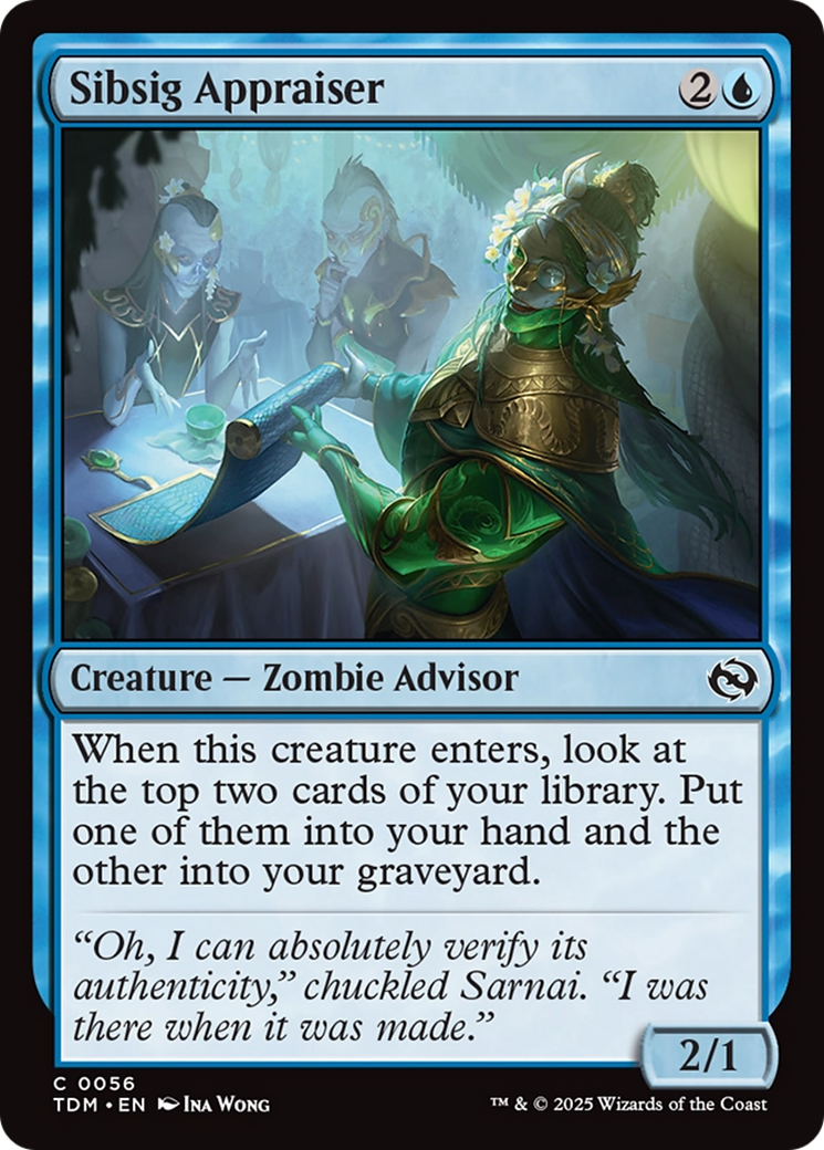Sibsig Appraiser [Tarkir: Dragonstorm] | Lots Moore NSW