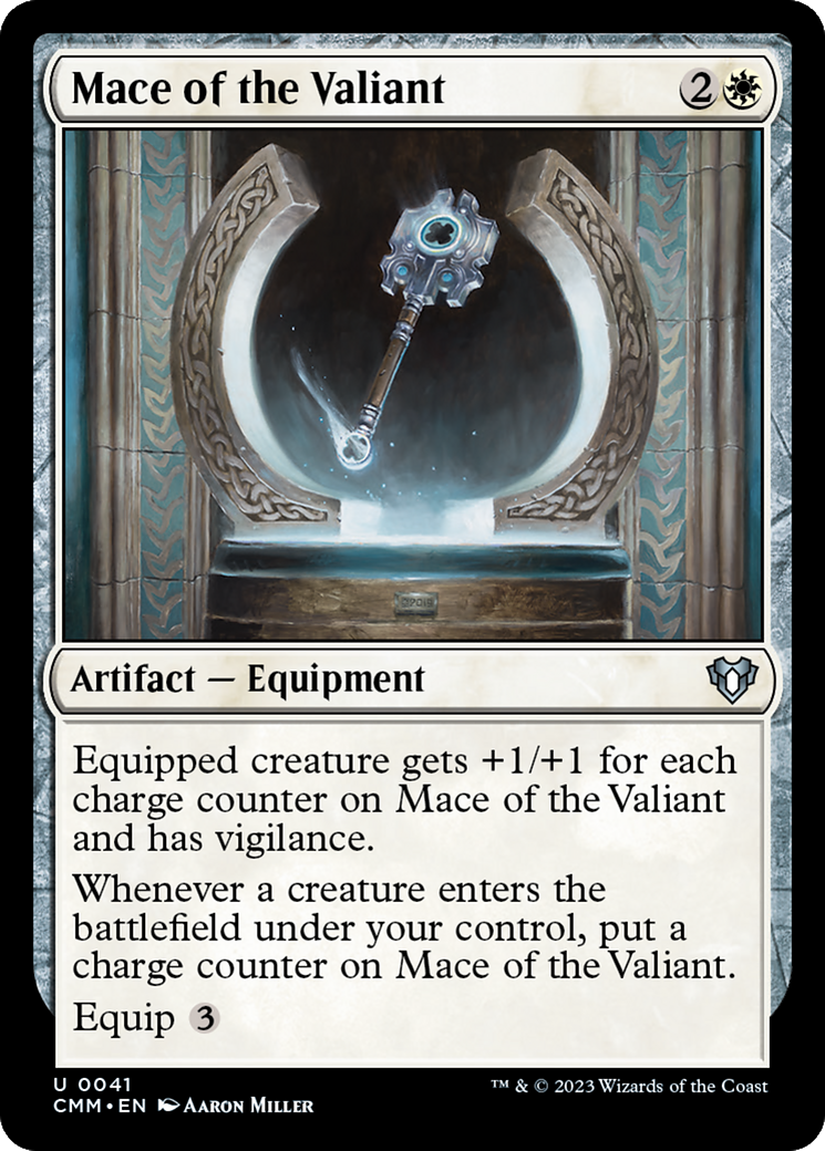 Mace of the Valiant [Commander Masters] | Lots Moore NSW