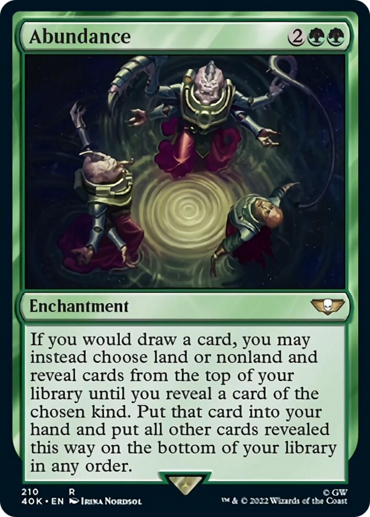 Abundance (Surge Foil) [Warhammer 40,000] | Lots Moore NSW
