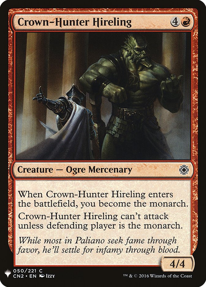 Crown-Hunter Hireling [Mystery Booster] | Lots Moore NSW