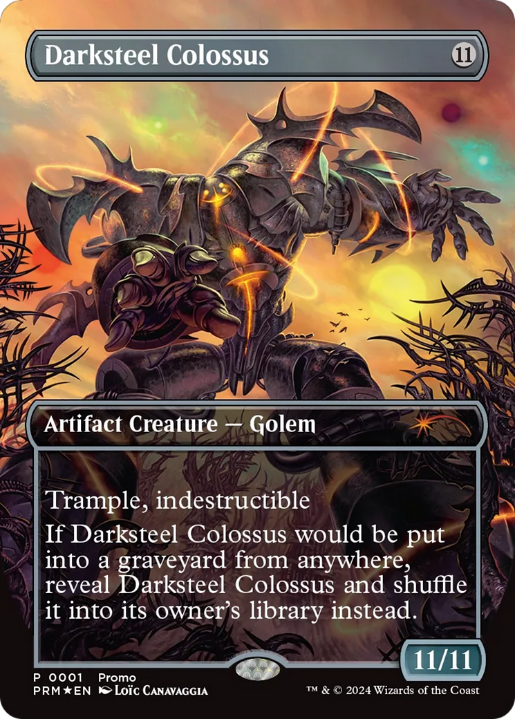 Darksteel Colossus [Wizards Play Network 2024] | Lots Moore NSW