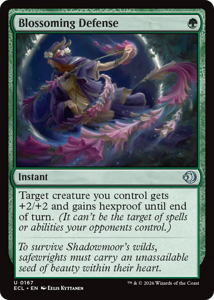 Blossoming Defense [Lorwyn Eclipsed] | Lots Moore NSW