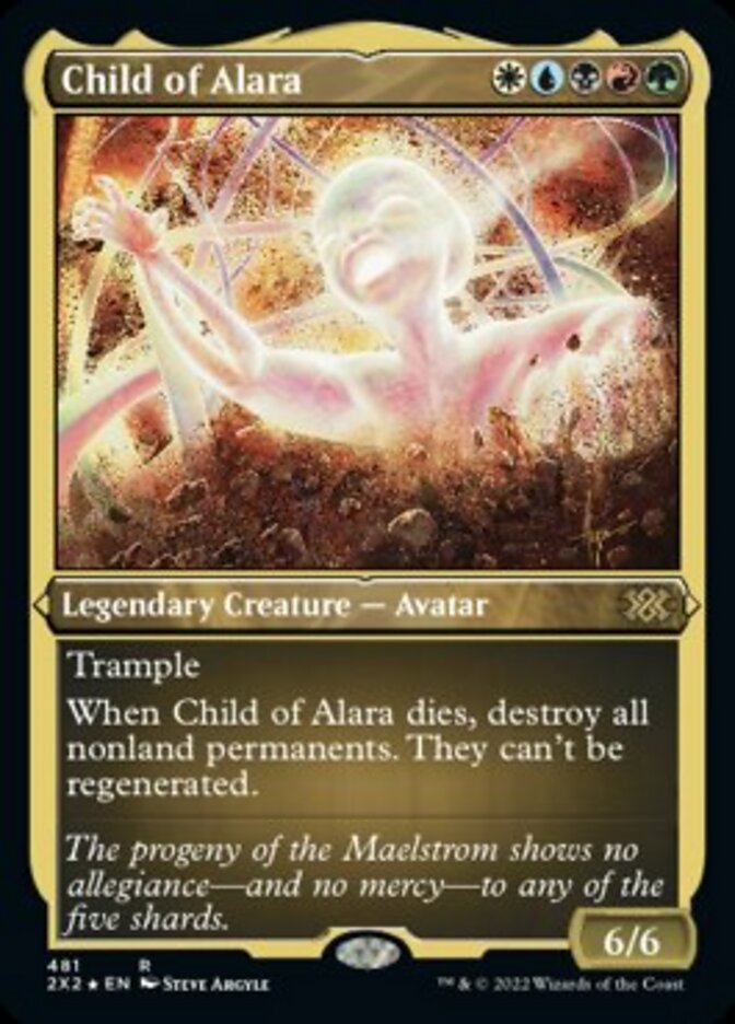 Child of Alara (Foil Etched) [Double Masters 2022] | Lots Moore NSW