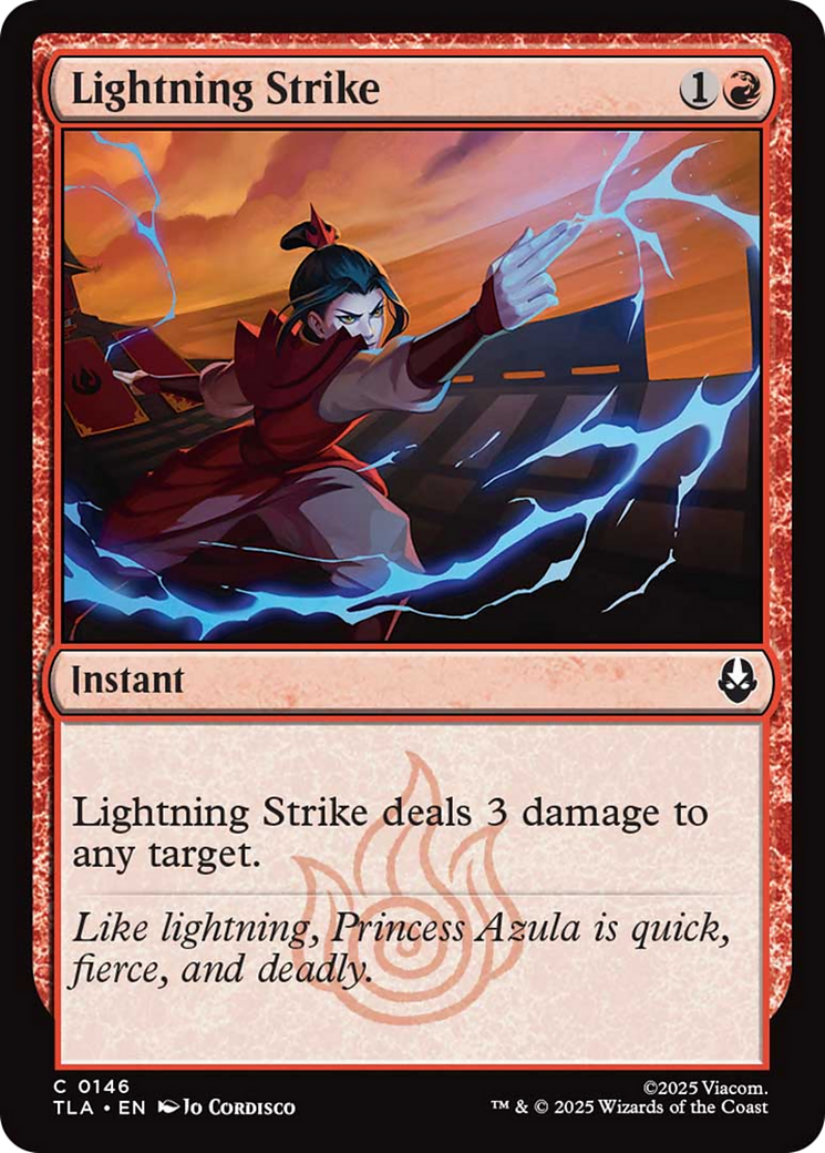 Lightning Strike [Avatar: The Last Airbender] | Lots Moore NSW