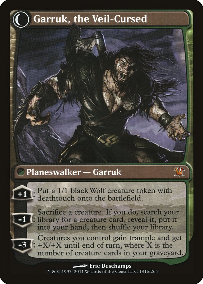 Garruk Relentless // Garruk, the Veil-Cursed [Innistrad] | Lots Moore NSW