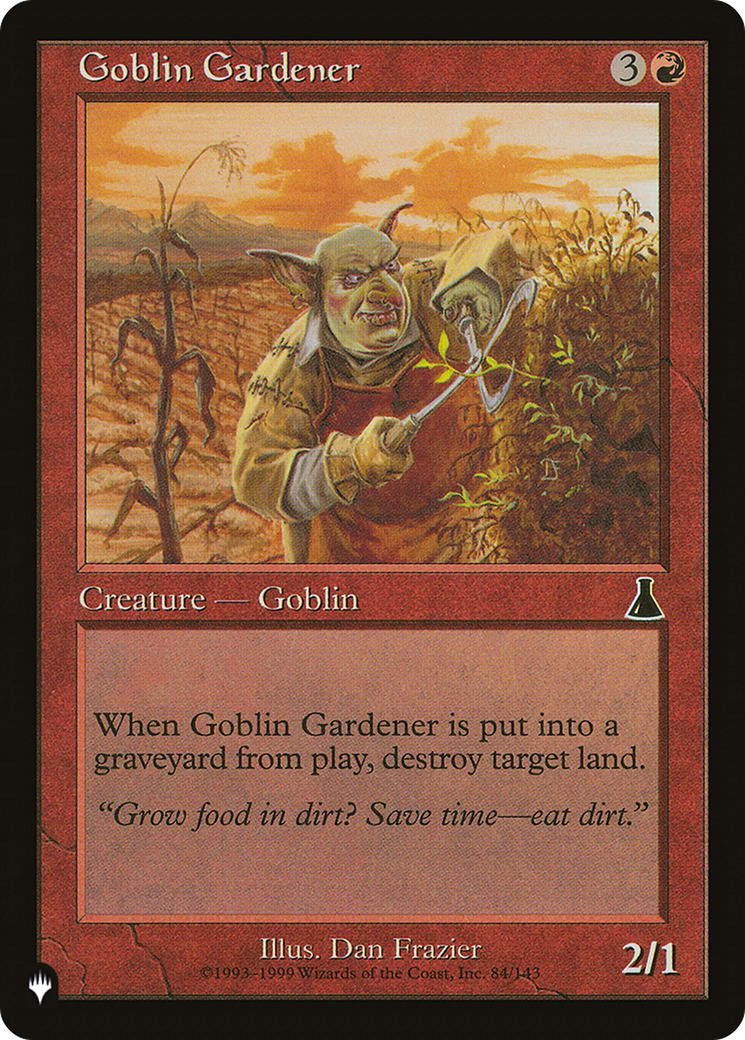 Goblin Gardener [The List] | Lots Moore NSW