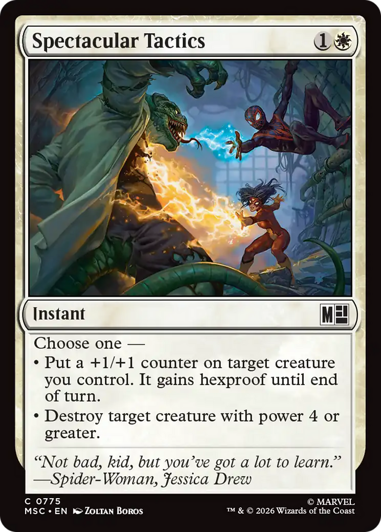 Spectacular Tactics [Marvel Super Heroes Commander] | Lots Moore NSW