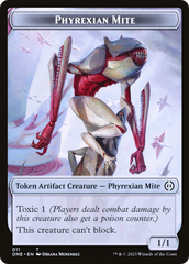 Phyrexian Mite (011) // The Hollow Sentinel Double-Sided Token [Phyrexia: All Will Be One Tokens] | Lots Moore NSW