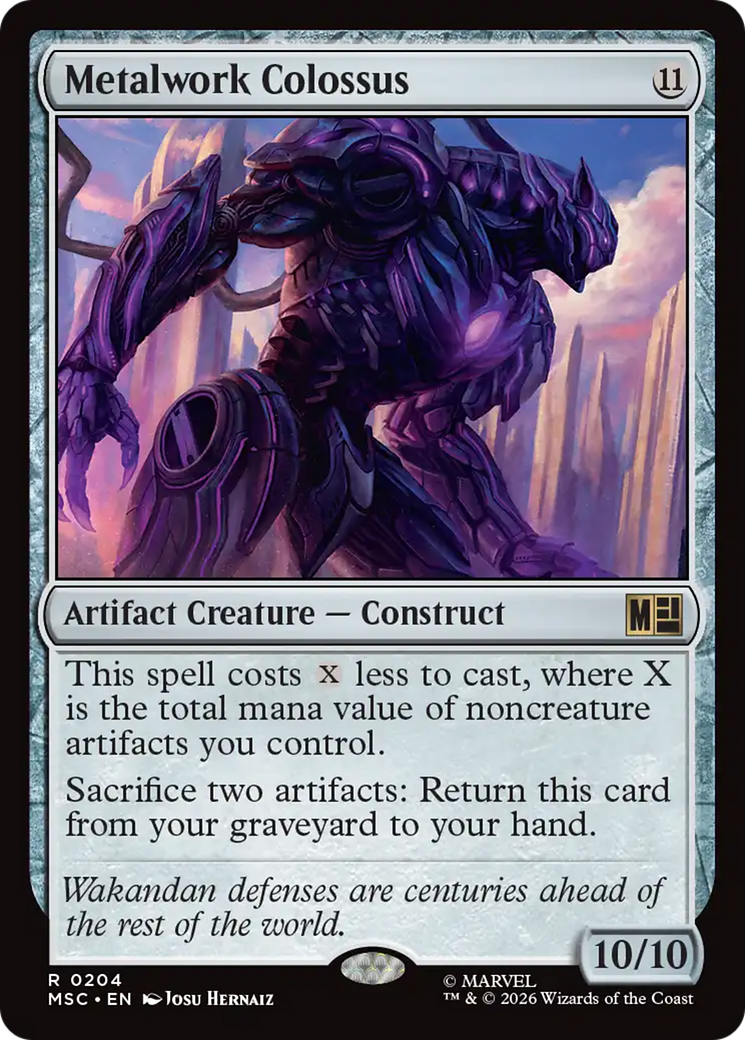 Metalwork Colossus [Marvel Super Heroes Commander] | Lots Moore NSW