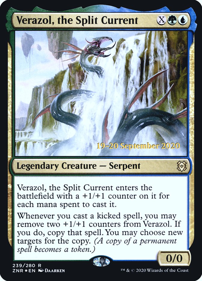 Verazol, the Split Current [Zendikar Rising Prerelease Promos] | Lots Moore NSW
