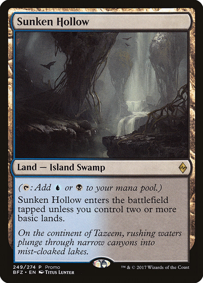 Sunken Hollow (Promo) [Standard Showdown Promos] | Lots Moore NSW