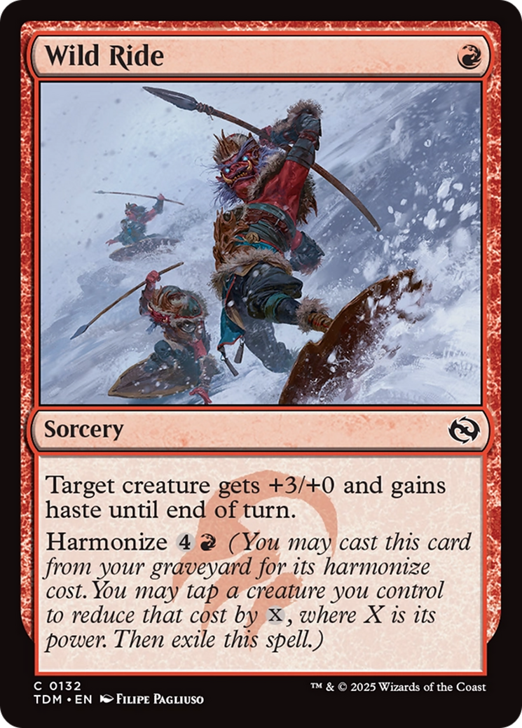Wild Ride [Tarkir: Dragonstorm] | Lots Moore NSW