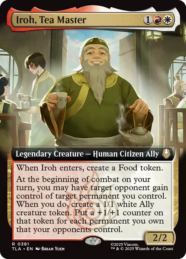 Iroh, Tea Master (Extended Art) [Avatar: The Last Airbender] | Lots Moore NSW