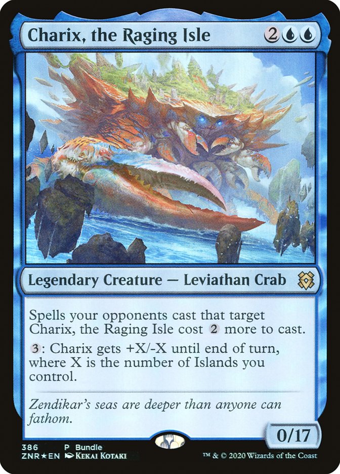 Charix, the Raging Isle (386) [Zendikar Rising Promos] | Lots Moore NSW