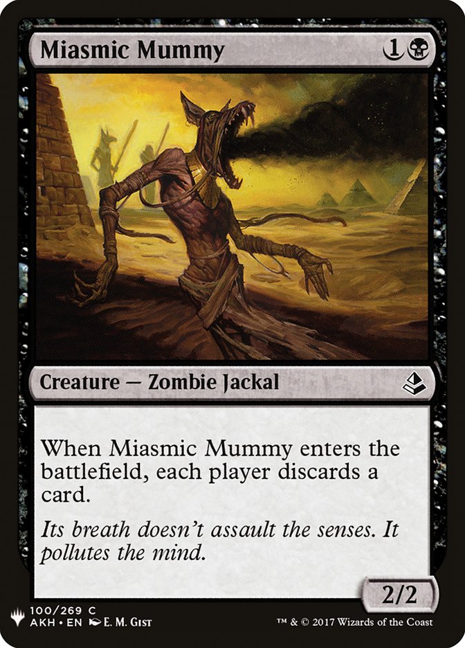 Miasmic Mummy [Mystery Booster] | Lots Moore NSW