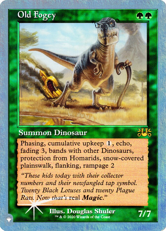 Old Fogey (Unfinity Foil Edition) [The List] | Lots Moore NSW