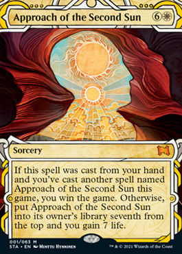 Approach of the Second Sun (Foil Etched) [Strixhaven: School of Mages Mystical Archive] | Lots Moore NSW