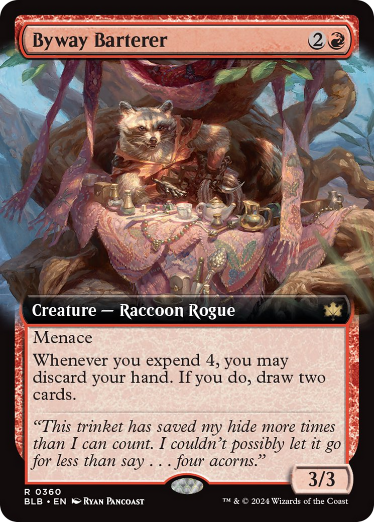 Byway Barterer (Extended Art) [Bloomburrow] | Lots Moore NSW