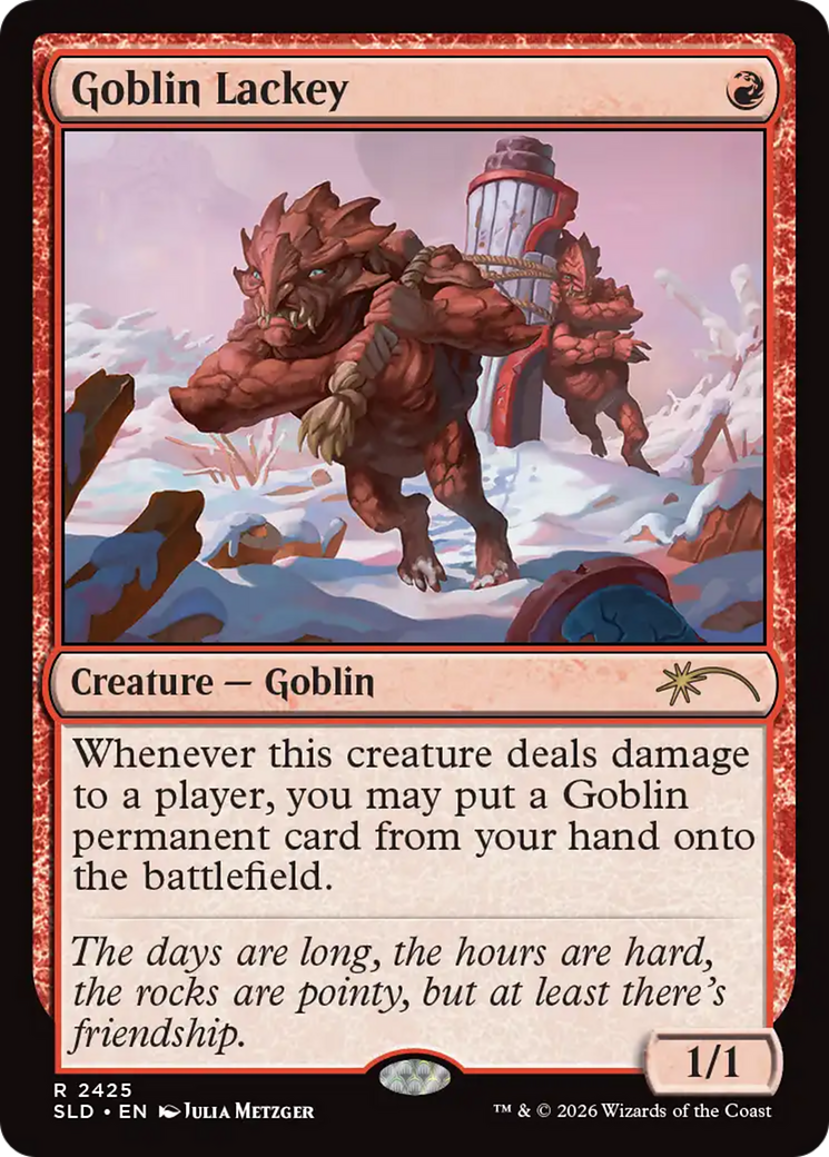 Goblin Lackey (2425) [Secret Lair Drop Series] | Lots Moore NSW
