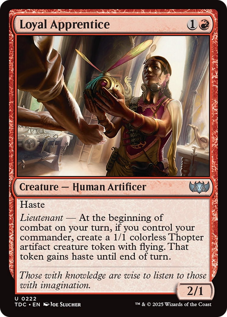 Loyal Apprentice [Tarkir: Dragonstorm Commander] | Lots Moore NSW