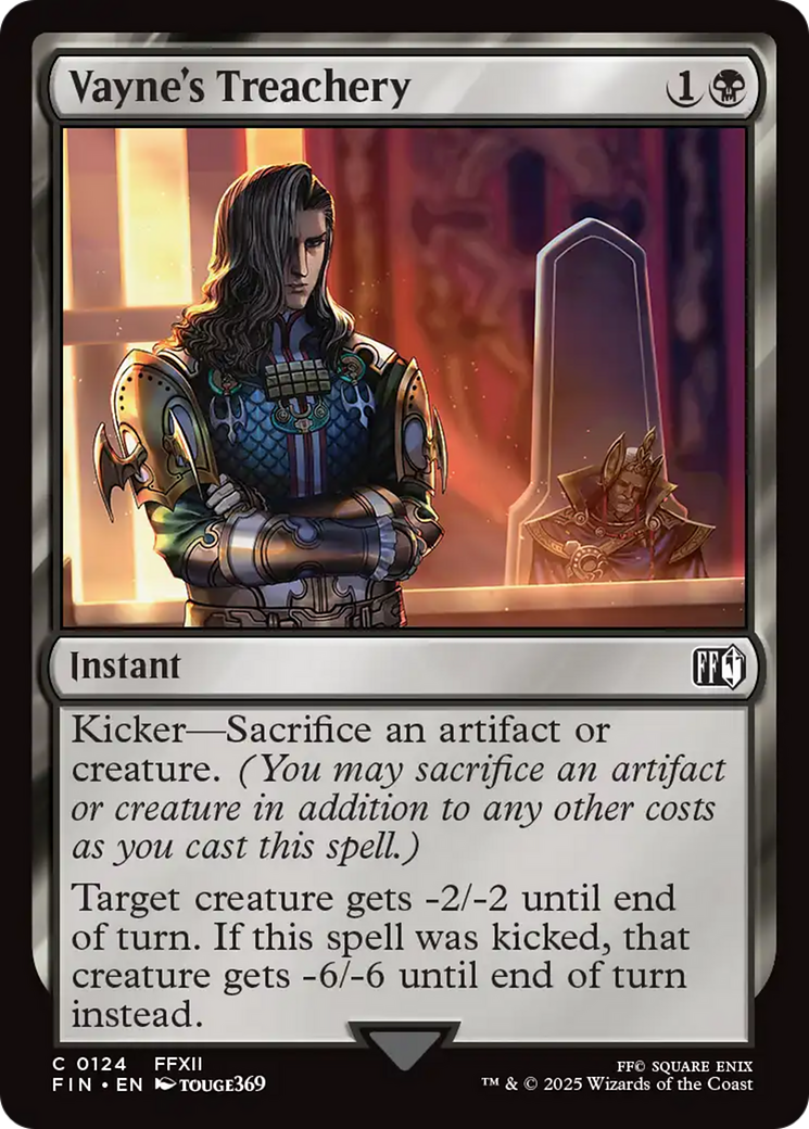 Vayne's Treachery [FINAL FANTASY] | Lots Moore NSW