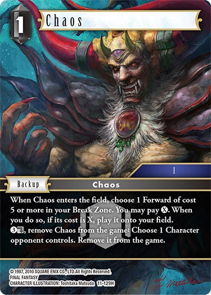 Chaos [Opus XI] | Lots Moore NSW