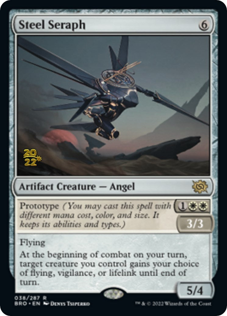 Steel Seraph [The Brothers' War Prerelease Promos] | Lots Moore NSW