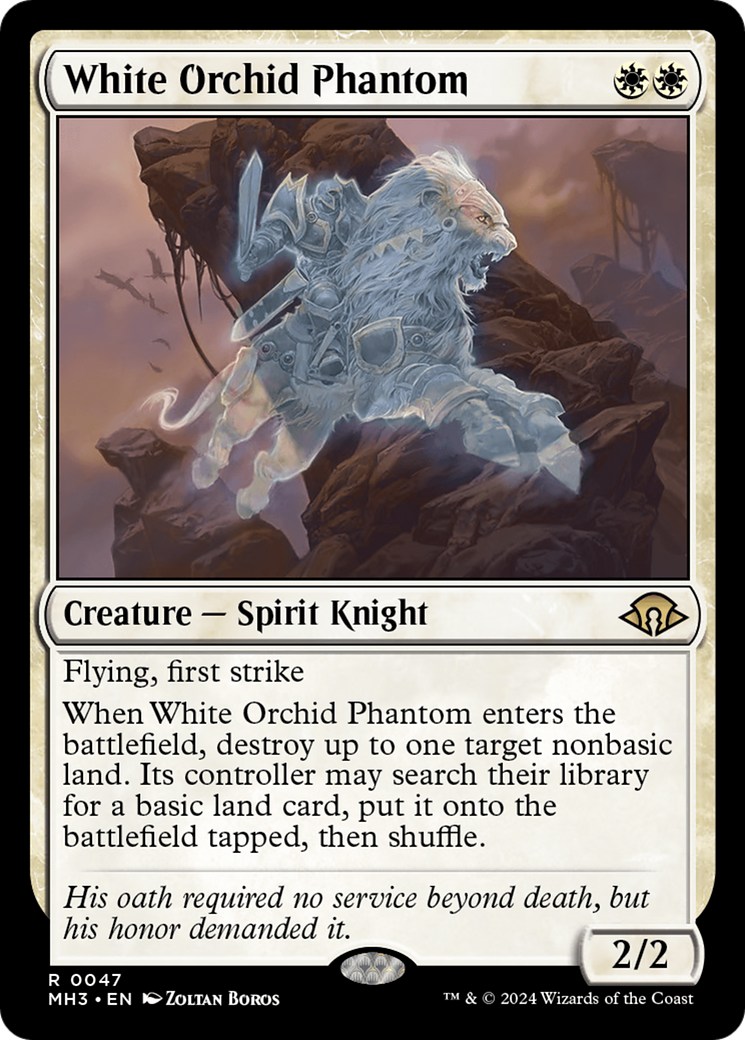 White Orchid Phantom [Modern Horizons 3] | Lots Moore NSW