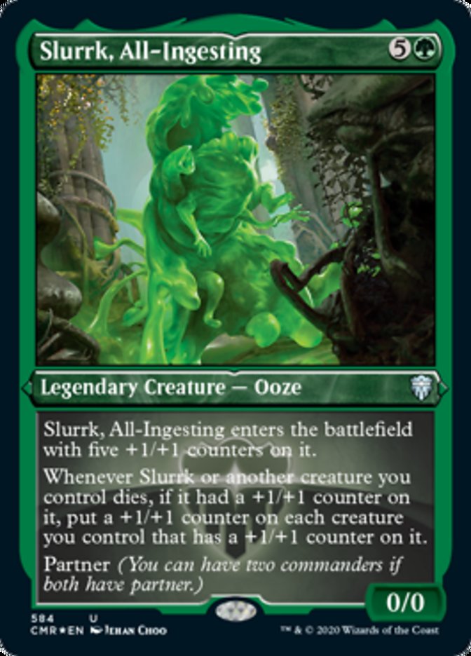 Slurrk, All-Ingesting (Etched) [Commander Legends] | Lots Moore NSW