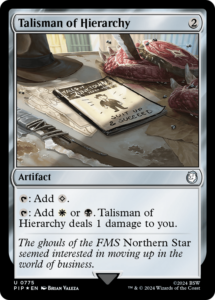 Talisman of Hierarchy (Surge Foil) [Fallout] | Lots Moore NSW