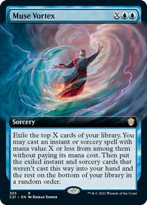Muse Vortex (Extended Art) [Commander 2021] | Lots Moore NSW