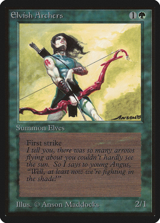 Elvish Archers [Beta Edition] | Lots Moore NSW
