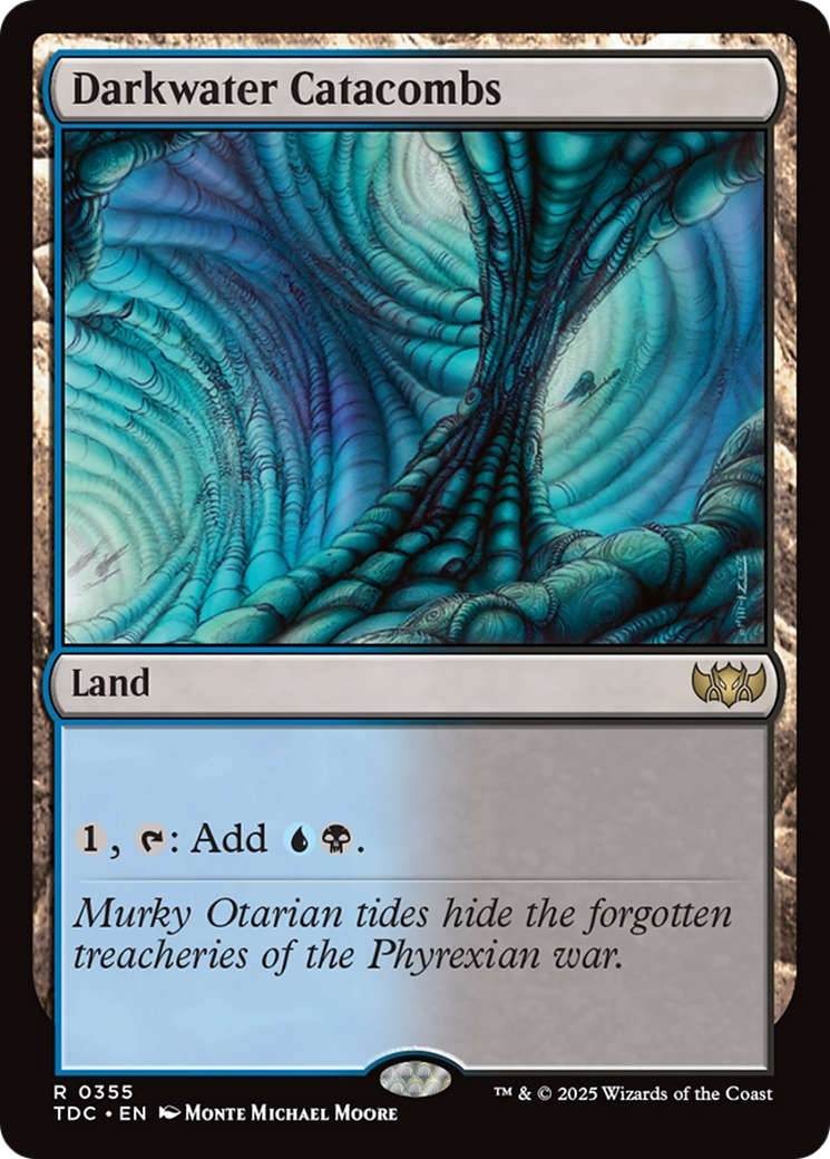 Darkwater Catacombs [Tarkir: Dragonstorm Commander] | Lots Moore NSW