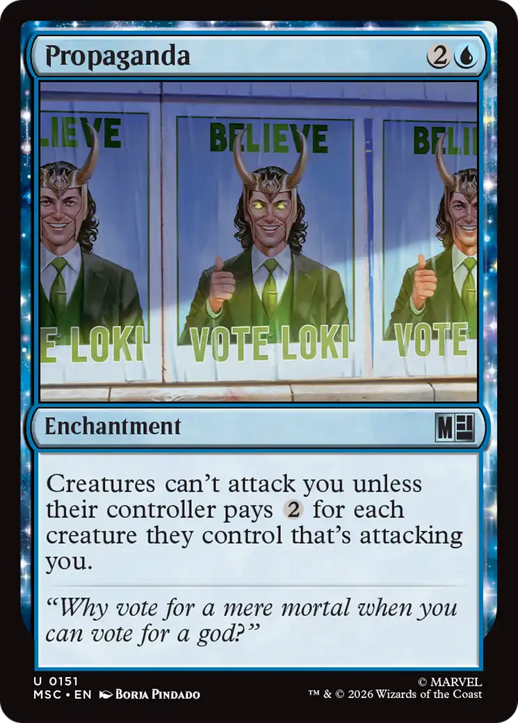 Propaganda [Marvel Super Heroes Commander] | Lots Moore NSW