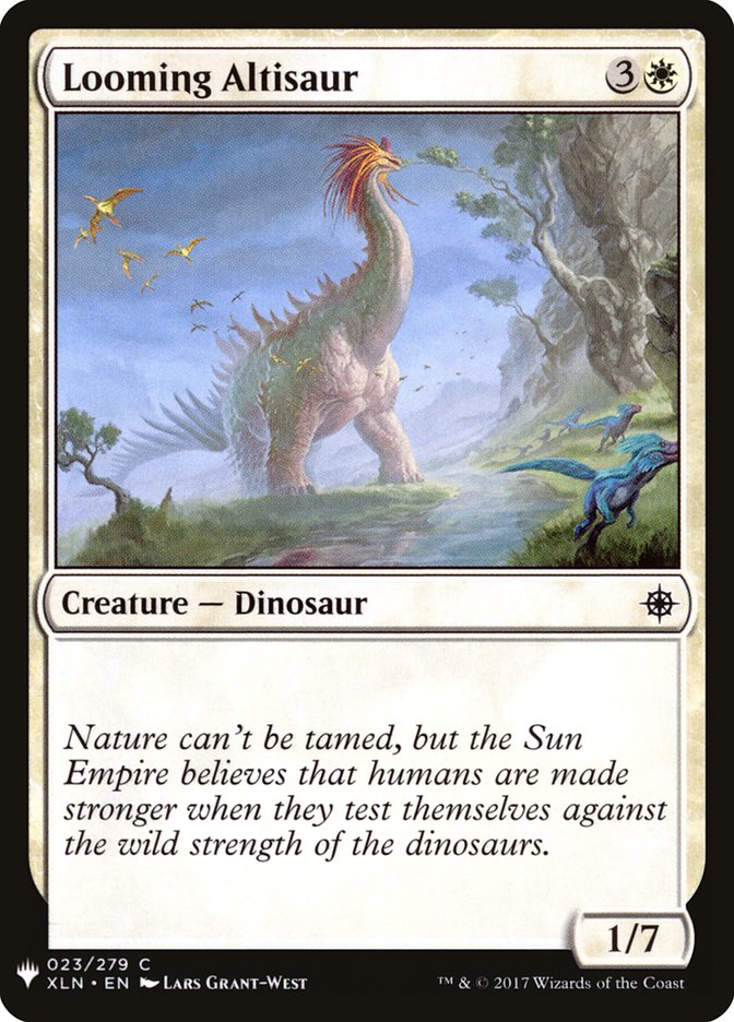 Looming Altisaur [Mystery Booster] | Lots Moore NSW