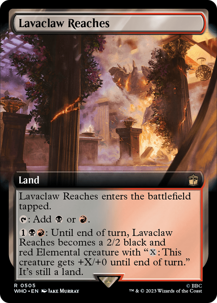 Lavaclaw Reaches (Extended Art) [Doctor Who] | Lots Moore NSW