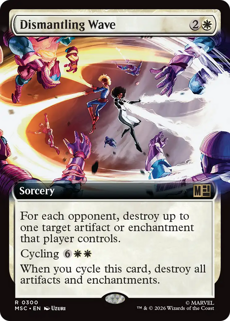 Dismantling Wave (Extended Art) [Marvel Super Heroes Commander] | Lots Moore NSW