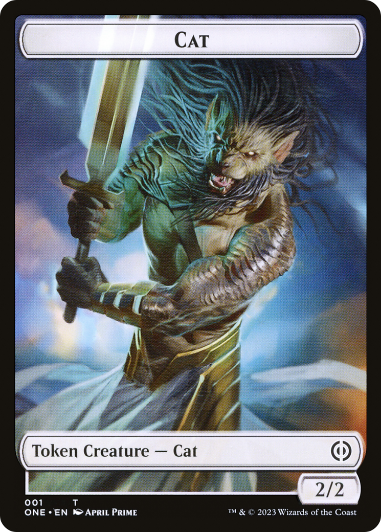 Cat Token [Phyrexia: All Will Be One Tokens] | Lots Moore NSW