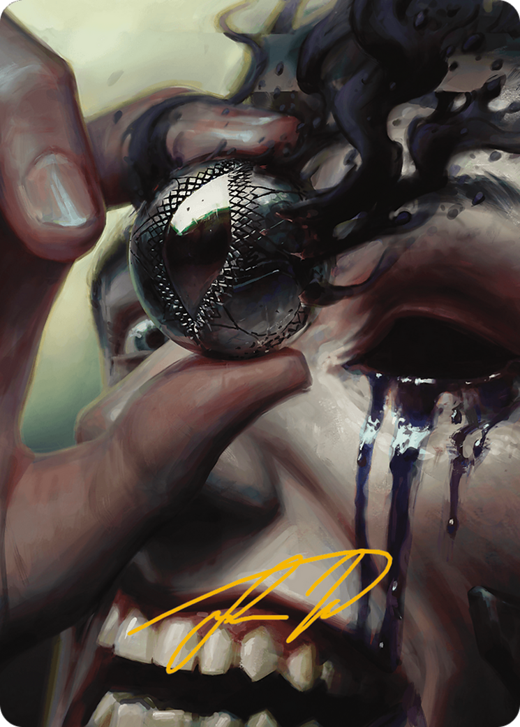 Jet Medallion Art Card (Gold-Stamped Signature) [Modern Horizons 3 Art Series] | Lots Moore NSW