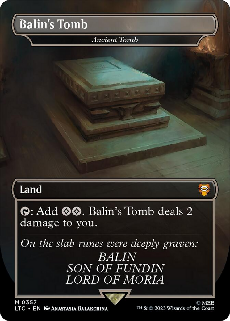 Balin's Tomb - Ancient Tomb [The Lord of the Rings: Tales of Middle-Earth Commander] | Lots Moore NSW