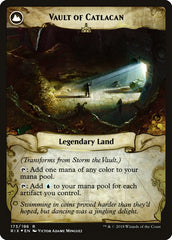 Storm the Vault // Vault of Catlacan [Rivals of Ixalan Prerelease Promos] | Lots Moore NSW