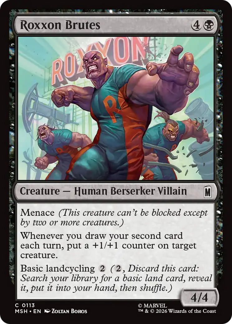 Roxxon Brutes [Marvel Super Heroes] | Lots Moore NSW
