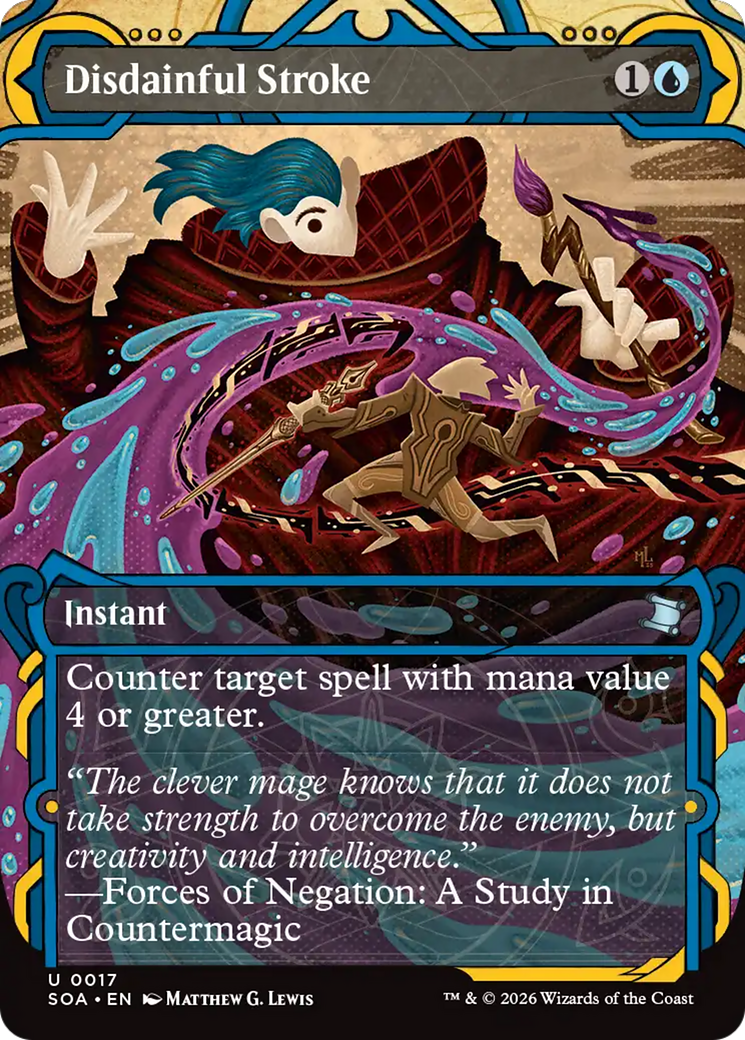 Disdainful Stroke [Secrets of Strixhaven: Mystical Archive] | Lots Moore NSW
