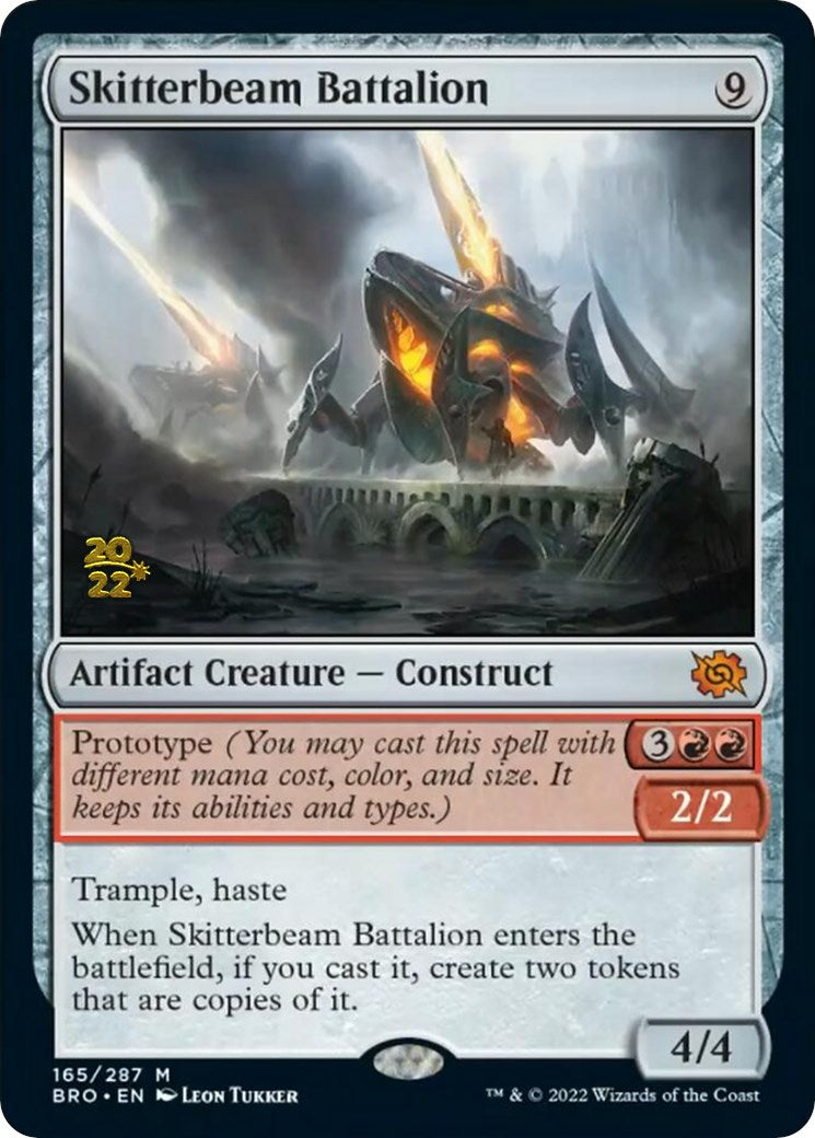 Skitterbeam Battalion [The Brothers' War Prerelease Promos] | Lots Moore NSW