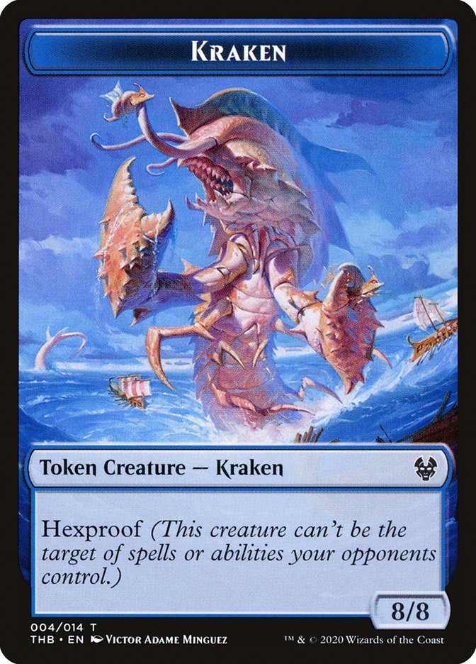 Kraken Token [Theros Beyond Death Tokens] | Lots Moore NSW