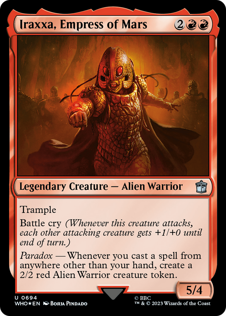 Iraxxa, Empress of Mars (Surge Foil) [Doctor Who] | Lots Moore NSW