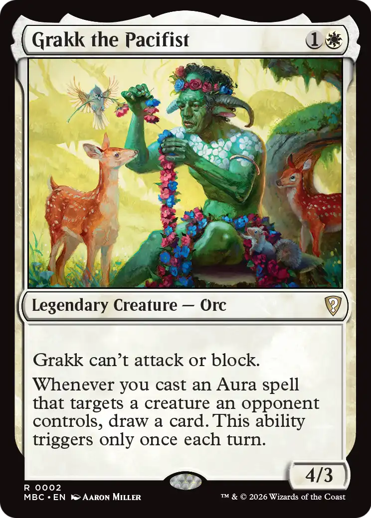 Grakk the Pacifist [Mystery Booster: Commander Edition] | Lots Moore NSW