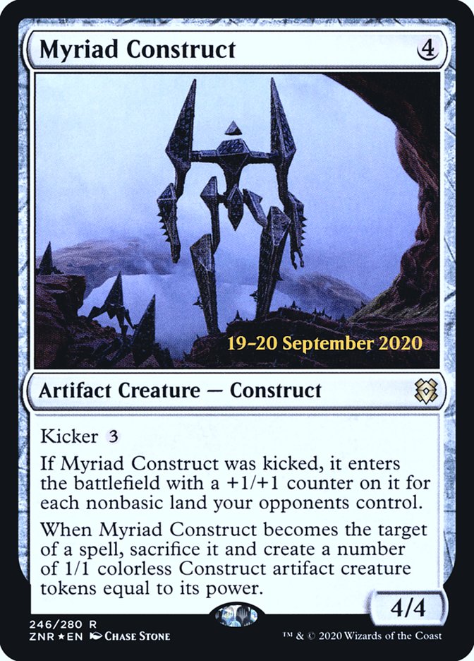 Myriad Construct [Zendikar Rising Prerelease Promos] | Lots Moore NSW