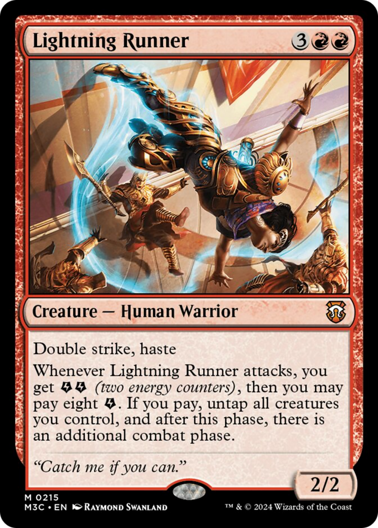 Lightning Runner [Modern Horizons 3 Commander] | Lots Moore NSW