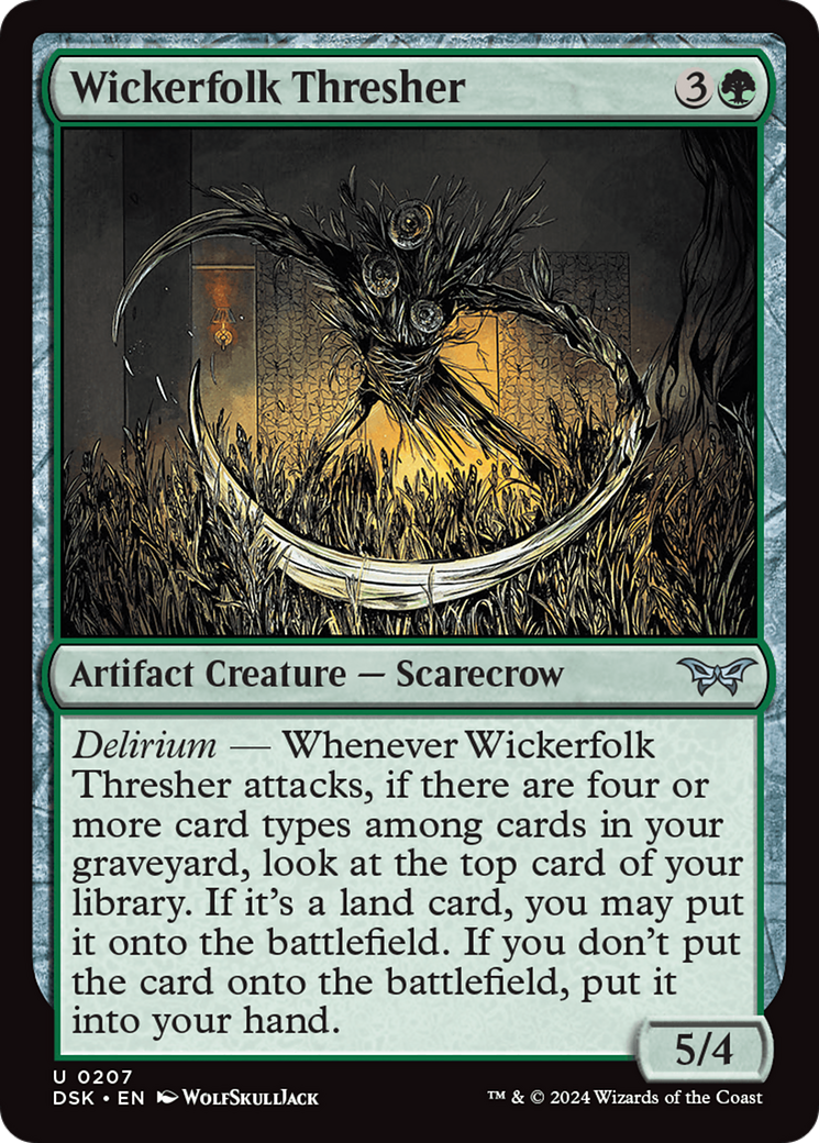Wickerfolk Thresher [Duskmourn: House of Horror] | Lots Moore NSW